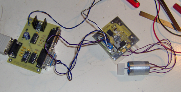 Air-core movement driver electronics