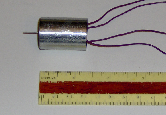 Revised air-core movement prototype