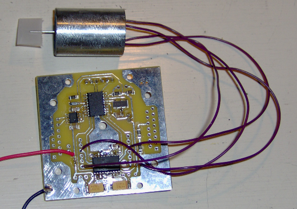 DIY air-core movement and electronics