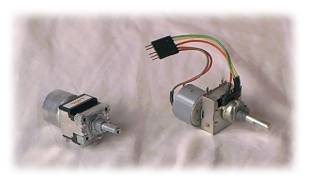 Motorized potentiometers