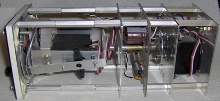 DIY attitude indicator side view