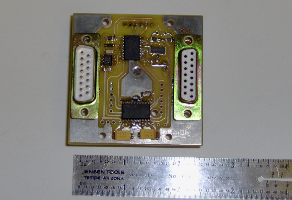Assembled air-core driver circuit board