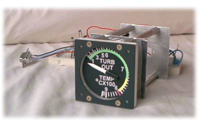 DIY temperature gauge